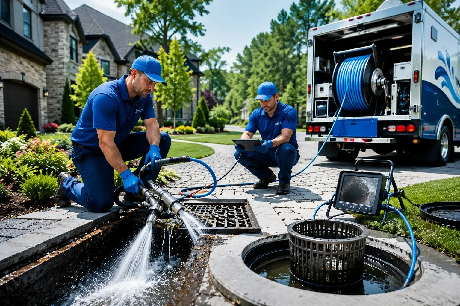 Local outdoor drain cleaning professionals in Nunica, MI
